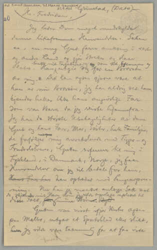 Udatert. (Brevs. 745. A325).
