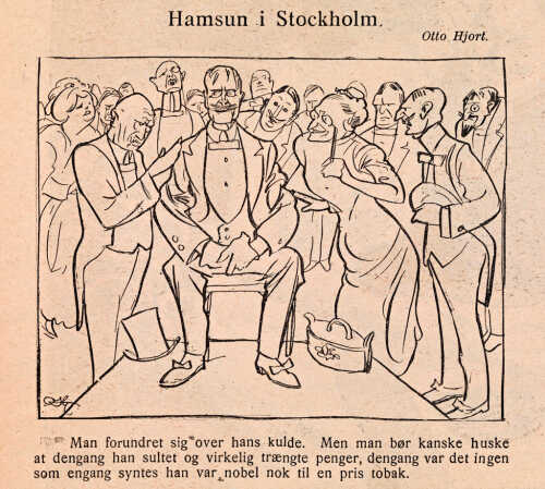 Av Otto Hjort, i Humoristen nr. 52/53, 22.–29.12.1920